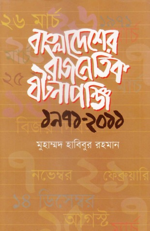 বাংলাদেশের রাজনৈতিক ঘটনাপঞ্জি  (১৯৭১- ২০১১)