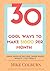 30 cool ways to make an $1000 per month or more by Mike Colburn
