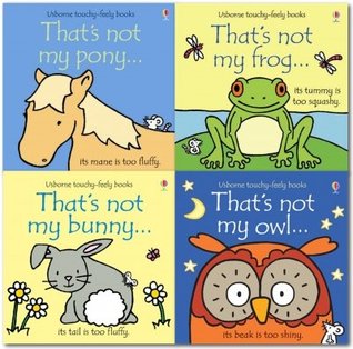 Usborne Thats Not My Pets Collection 4 Books Set (Touchy-Feely Board Books) (Thats Not My owl, Thats Not My ponny, Thats Not My frog, Bunny)