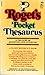 Roget's Pocket Thesaurus