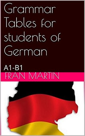 Grammar Tables for students of German: A1-B1 level (German Edition)