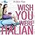 Wish You Were Italian by Kristin Rae