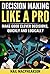 Decision Making Like A Pro: Master Life’s Toughest Choices with Confidence—Proven Tools for Smarter, Faster, Fearless Decision Making