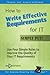 How to Write Effective Requirements for IT - Simply Put!: Use Four Simple Rules to Improve the Quality of Your IT Requirements (Business Analysis Fundamentals - Simply Put!)