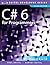 C# 6 for Programmers (Deitel Developer)