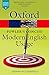 Fowler's Concise Dictionary of Modern English Usage (Oxford Quick Reference)