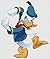 Donald Duck - 14 Count Cross Stitch