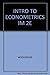 Introductory Econometrics: ...