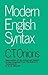Modern English Syntax by Charles Talbut Onions