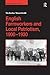 English Farmworkers and Local Patriotism, 1900-1930