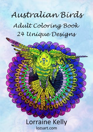Australian Birds Adult Coloring Book 24 Pages PDF Download