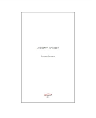 Stochastic Poetics