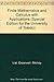 Finite Mathematics and Calculus with Applications by Ritchey Lial Greenwell