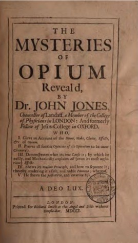 The Mysteries of Opium Reveal'd (Hardcover)