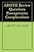 ABSITE Review Questions Postoperative Complications by ABSITE Review
