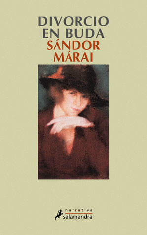 Portada de Divorcio en Buda, de Sándor Márai