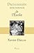 Dictionnaire amoureux de l'école by Xavier Darcos