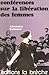 Conférences sur la libération des femmes