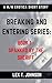 Spanked By The Sheriff (Breaking And Entering Series - Book 1)
