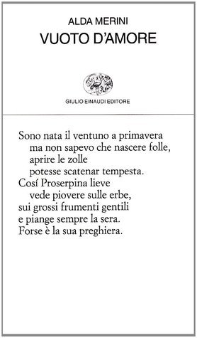 Vuoto d'amore (Paperback)