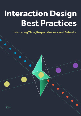 Interaction Design Best Practices - Time, Responsiveness, Behavior