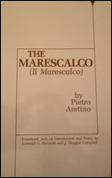 The Marescalco (Carleton Renaissance Plays in Translation #10)