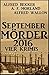September-Mörder 2016: Vier Krimis: Cassiopeiapress Sammelband (German Edition)