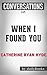 Summary of When I Found You by Catherine Ryan Hyde | Conversation Starters