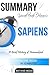 Summary Yuval Noah Harari's Sapiens: A Brief History of Mankind