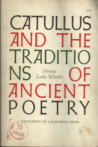 Catullus and the Traditions of Ancient Poetry (Hardcover)