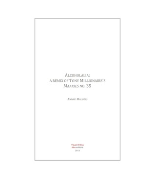 Alcoholalia: A Remix of Tony Millionaire's Maakies No. 35