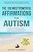 Affirmations | The 100 Most Powerful Affirmations for Autism | 2 Amazing Affirmative Bonus Books Included for Teachers & Family: From Anxiety and Stress to Compassion and Understanding