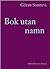 Bok utan namn