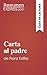 Carta al padre de Franz Kafka (Guía de lectura): Resumen y análisis completo (Spanish Edition)