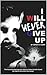I Will Never Give Up: How a Child in Foster Care Saw the Light at the End of the Tunnel