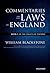The Oxford Edition of Blackstone's: Commentaries on the Laws of England: Book I: Of the Rights of Persons