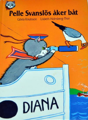 Pelle Svanslös åker båt (Hardcover)