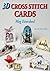 3D Cross Stitch Cards by Meg Evershed