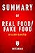 Summary of Real Food/Fake Food: by Larry Olmsted | Includes Analysis