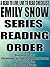 Emily Snow: Series Reading Order: A Read to Live, Live to Read Checklist [Devoured Series,Savour Us Series]