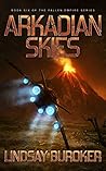 Book cover for Arkadian Skies (Fallen Empire, #6)