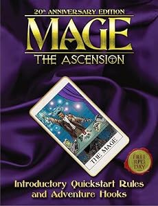 Mage the ascension 20th anniversary ed. Introductory Quickstart rules and Adventure Hooks