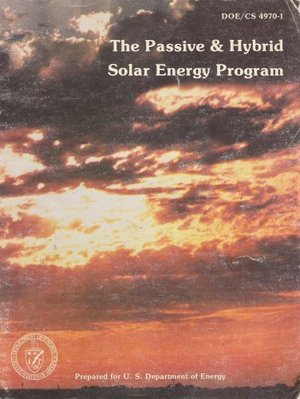 Passive & Hybrid Solar Energy Program