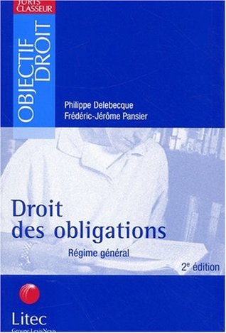 Droit des obligations : régime général (Paperback)