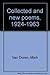 Collected and new poems, 1924-1963