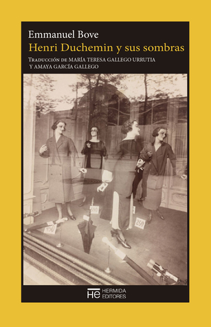 Portada de Henri Duchemin y sus sombras, de Emmanuel Bove