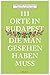 111 Orte in Budapest, die man gesehen haben muss (111 Orte ...) (German Edition)
