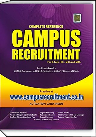 Campus Recruitment Complete Reference (New Edition 2016)