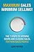 Maximum Sales Minimum Selling by Len Foster