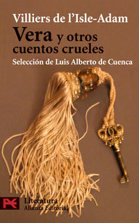 Portada de Vera y otros cuentos crueles, de Auguste de Villiers de l'Isle-Adam
